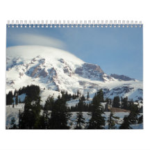 Mount Rainier 2013 calendar