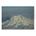 Mount Rainier Blank Card by MissHelicopter Mount Rainier Blank Card