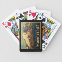 Mount Rainier playing cards
