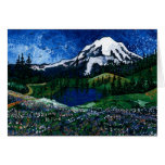 Mount Rainier Greeting Card
