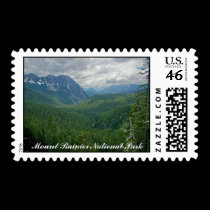 Mount Rainier National Park stamps