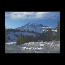Mount Rainier postcard postcards