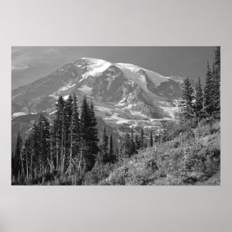 Mount Rainier print