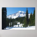 Mount Rainier print