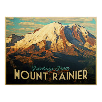 Mount Rainier posters