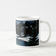 Mount Rainier, Washington State, U.S.A. Winter Coffee Mugs