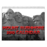 Mount Rushmore 2010 Calendar