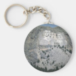 Mount Rushmore, Black Hills, South Dakota, USA Keychain