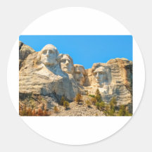 Mount Rushmore Classic View Sticker