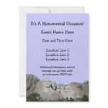 Mount Rushmore Custom Invitations