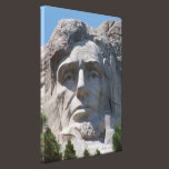 Mount Rushmore - Lincoln canvas prints