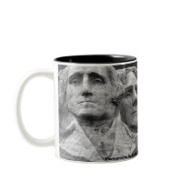 Mount Rushmore mugs