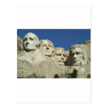 Mount Rushmore National Memorial, South Dakota Postcard