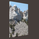 Mount Rushmore Portrait Stretched Canvas Print canvas prints