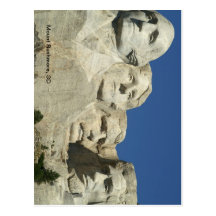 Mount Rushmore Post Card