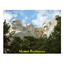 Mount Rushmore Postcard