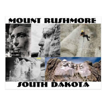 Mount Rushmore, South Dakota postcard