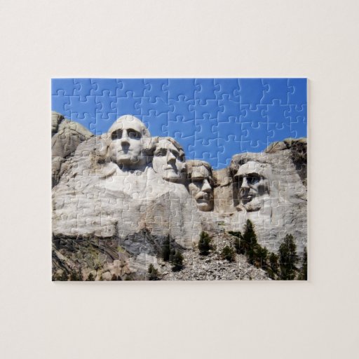 Mount Rushmore South Dakota Puzzle Zazzle