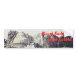 Mount Rushmore, South Dakota Scenic Bumper Sticker