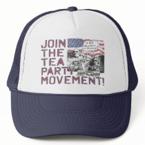 Mount Rushmore Tea Party Gear Mesh Hat