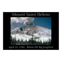 Mount Saint Helens - Pre-Eruption posters