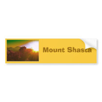 Mount Shasta bumper stickers by addonatia_ariana Mount Shasta bumper stickers