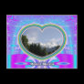Mount Shasta Heart postcard