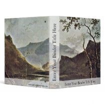 Mount Snowdon From Llyn Nantlle Seen By Wilson Ric 3 Ring Binders