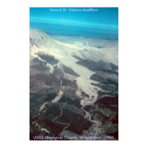 Mount St. Helens Mudflow posters