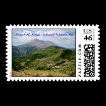 Mount St. Helens National Volcanic Site stamps