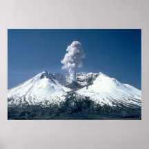 Mount St. Helens Poster