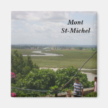 Mount-St-Michel - Refrigerator Magnet