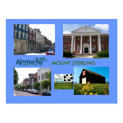 Mount Sterling , Kentucky Postcard Zazzle