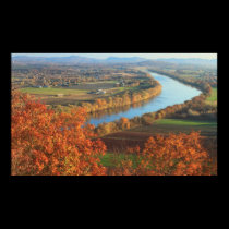 Mount Sugarloaf Connecticut River Valley Autumn posters