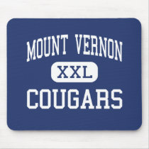 Mount Vernon Cougars Middle Los Angeles mousepads