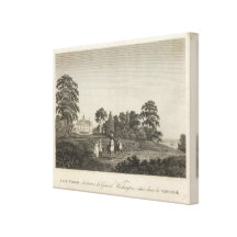 Mount Vernon, home of General Washington Canvas Print