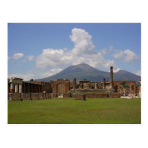 Mount Vesuvius, Pompeii Postcard