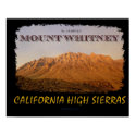 Mount Whitney posters