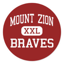 Mount Zion - Braves - High - Mount Zion Illinois stickers by customteamsportswear Mount Zion - Braves - High - Mount Zion Illinois stickers