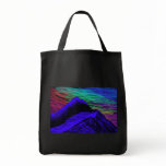 mountain 1 grocery tote bag