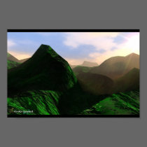 Mountain 3D posters