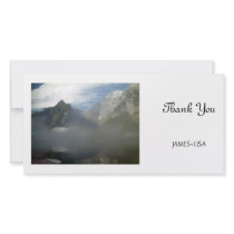 Mountain and lake photo cards