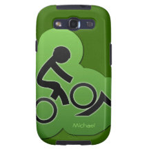 Mountain Bicycle Biker Samsung Galaxy S3 Case