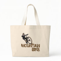 Mountain Bike Tote Bag