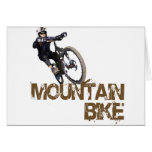 Mountain Bike Greeting Cards