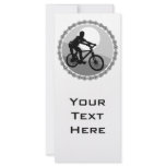 mountain bike chain sprocket grayscale rack cards