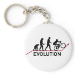 Mountain Bike Evolution Key Chain