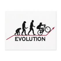 Mountain Bike Evolution Post Cards