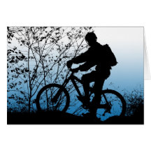 Mountain Biker Card