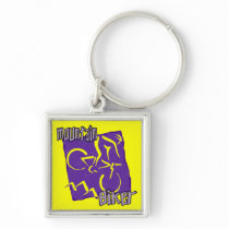 Mountain Biker Keychains